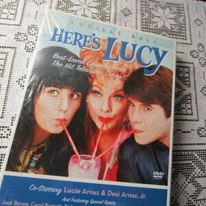 Here's Lucy; 4 disc DVD set costarring Lucie Arnaz & Desi Arrnaz, Jr.